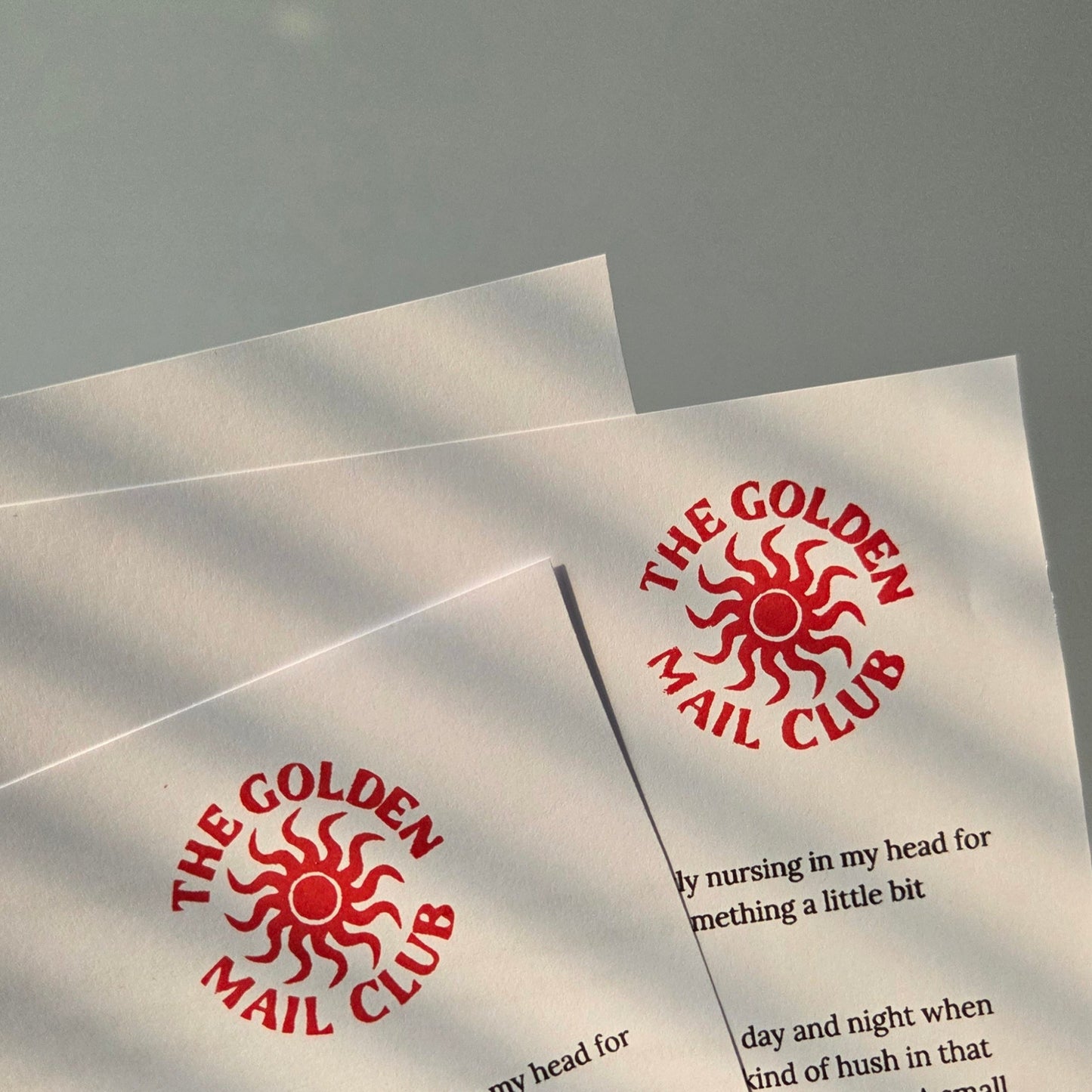 Golden Mail Club Subscription