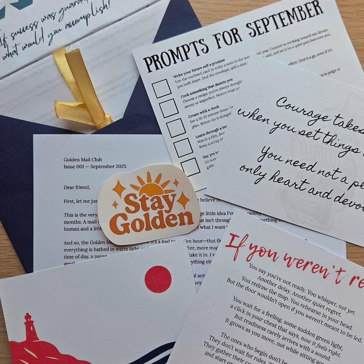 Golden Mail Club Subscription
